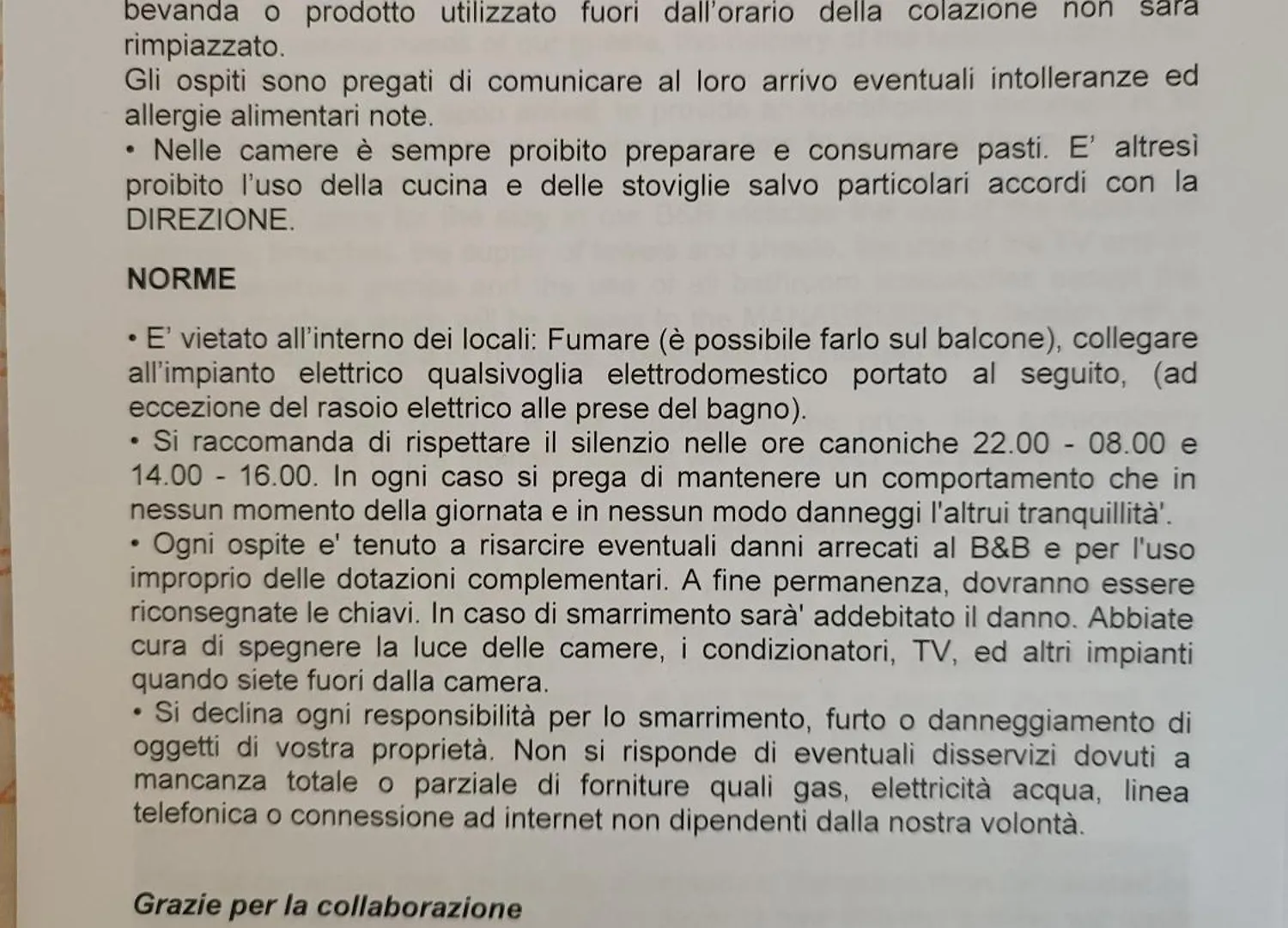 B&B Vento Del Sud Palermo Italien